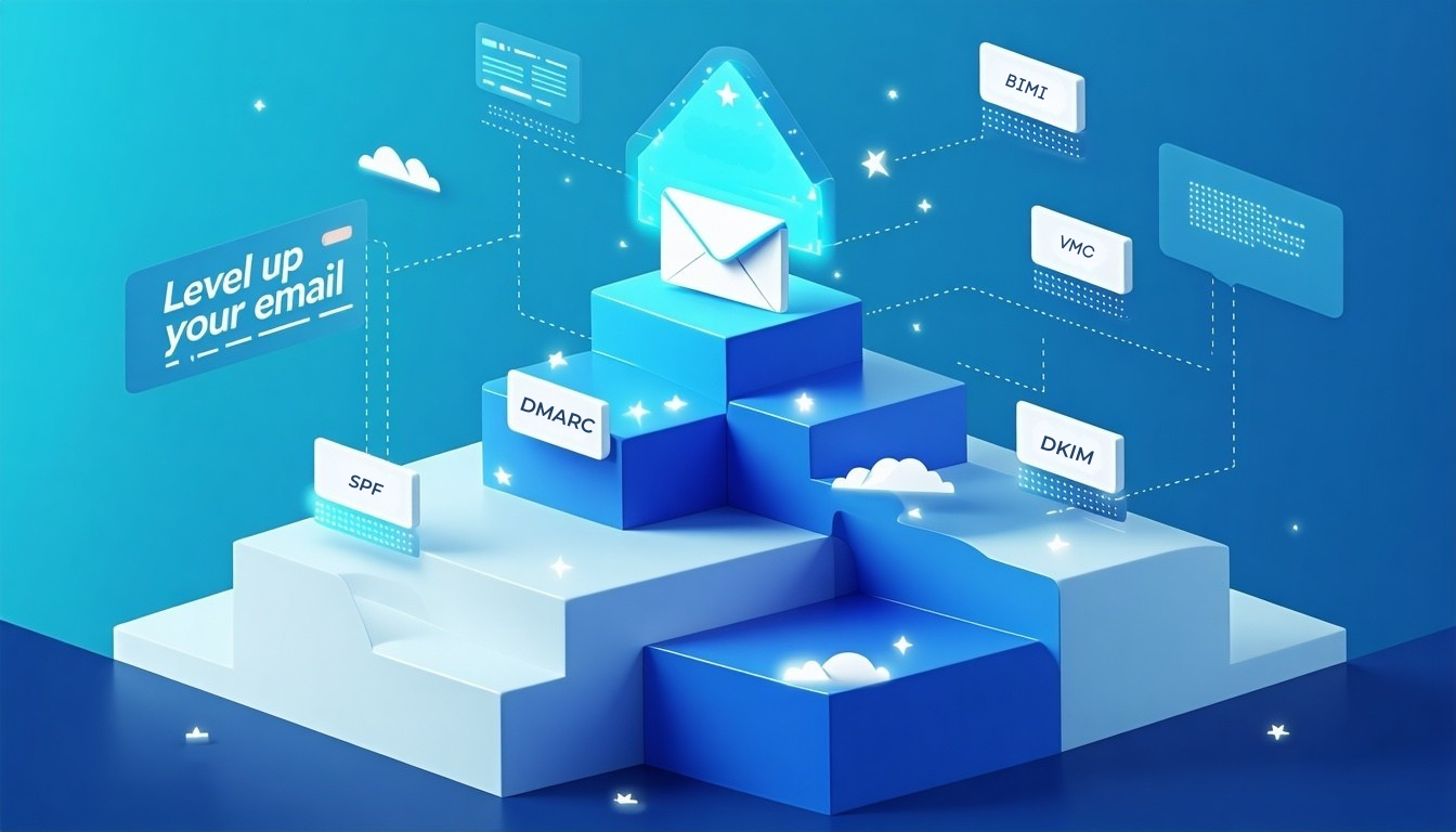 Suhde SPF DKIM DMARC VMC BIMI